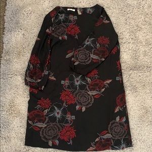 Black Floral Dress